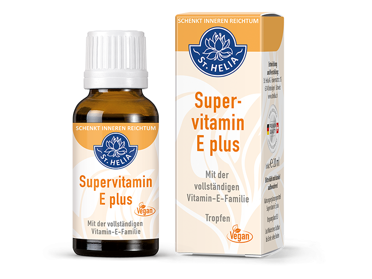 St. Helia SuperVitamin E plus Tropfen, vegan, 20 ml